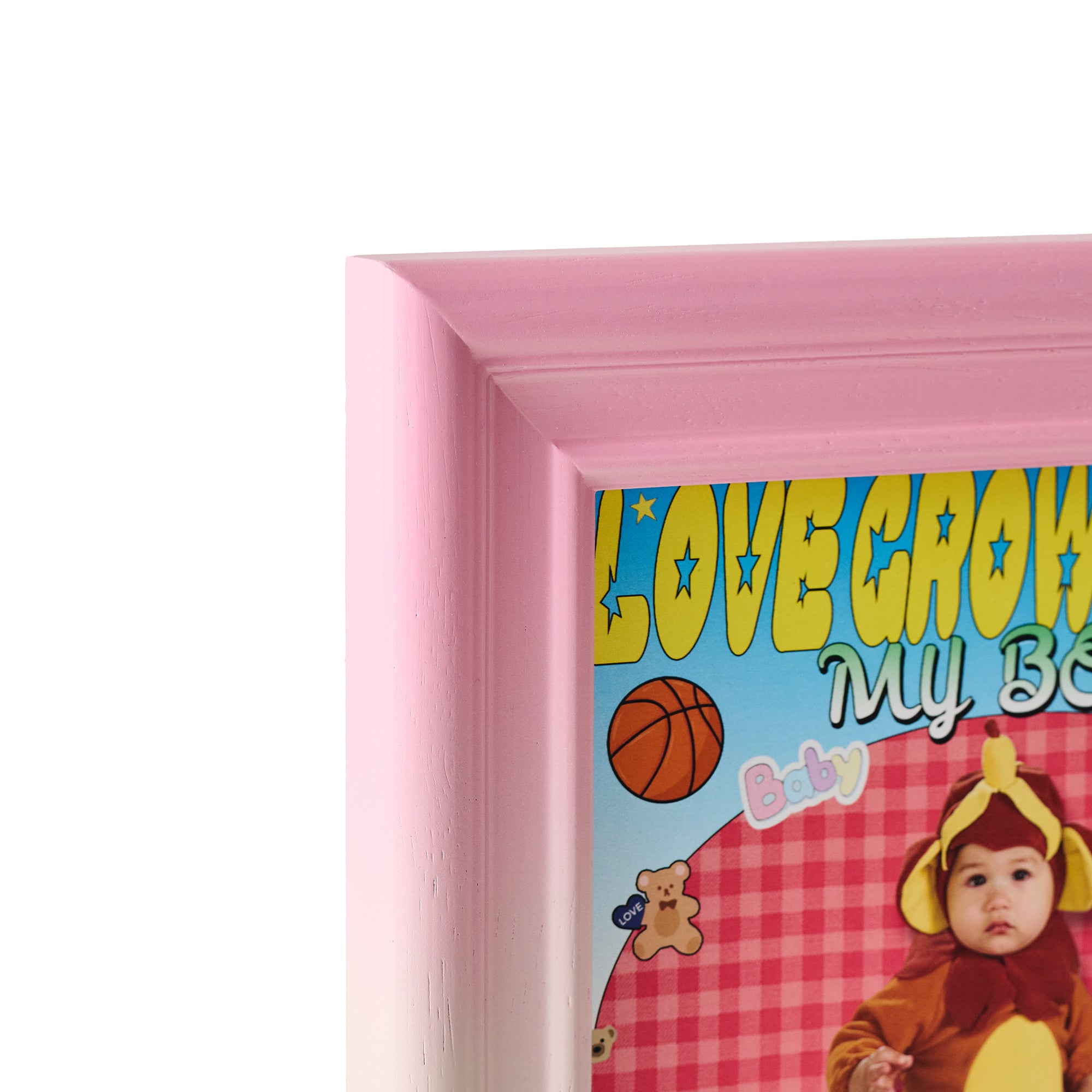 Family and child C - Pink lines