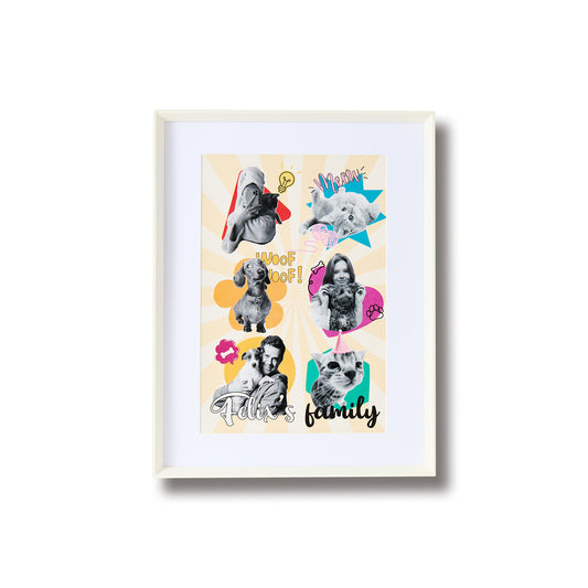 Minimalist Series - White Frame Lines - 10x15