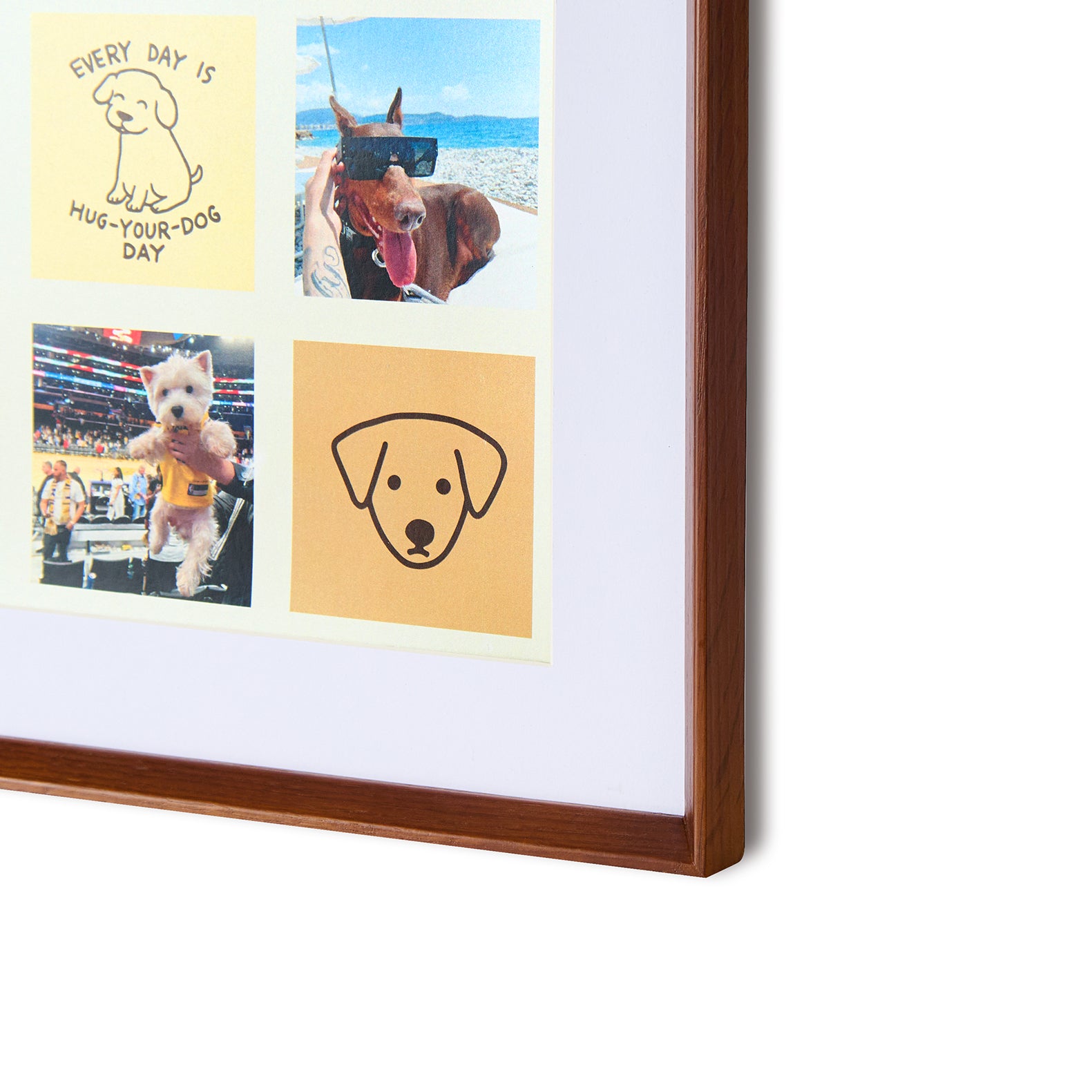 Minimalist Series - Natural wood color - 11x11