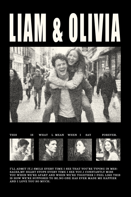 Black and White Love-10x15