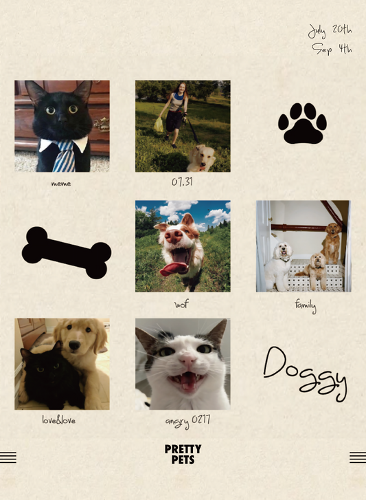 Minimalist Series - Natural wood color - 10x15