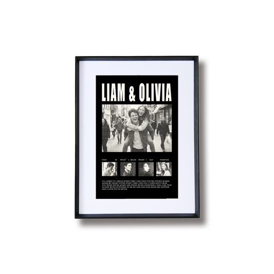 Black and White Love-10x15