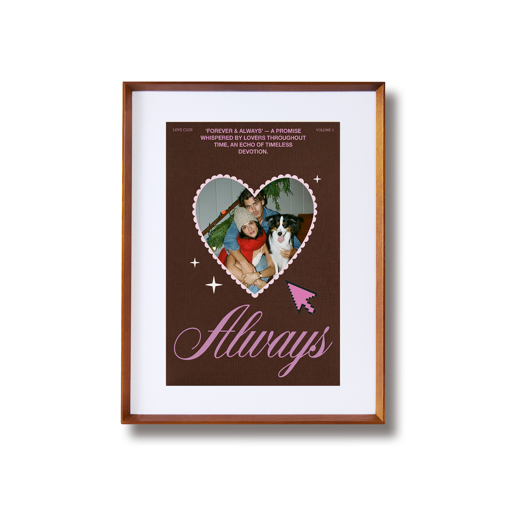 Reddish-brown love-themed single image-10x15