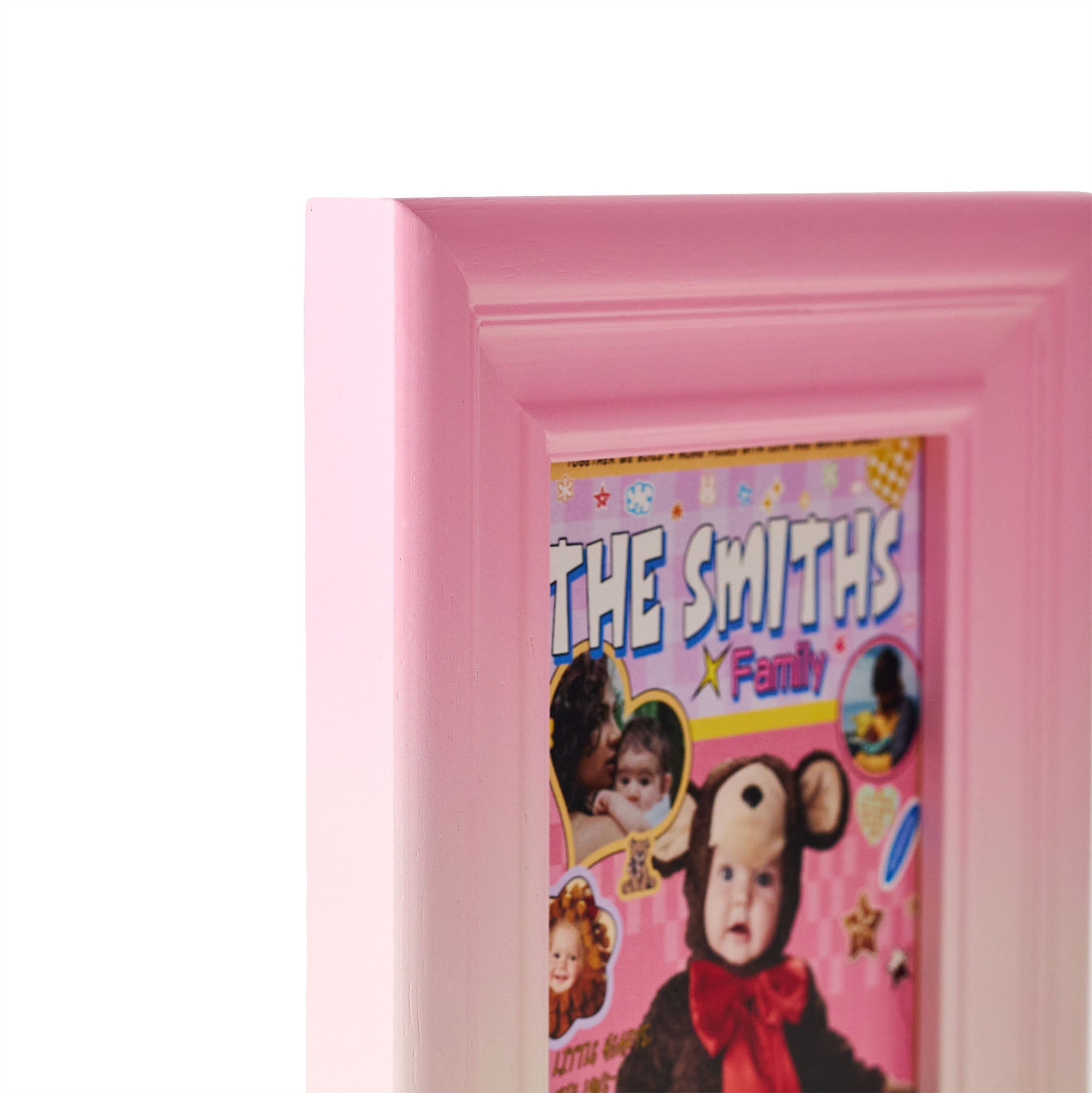 Family and child B - Pink lines