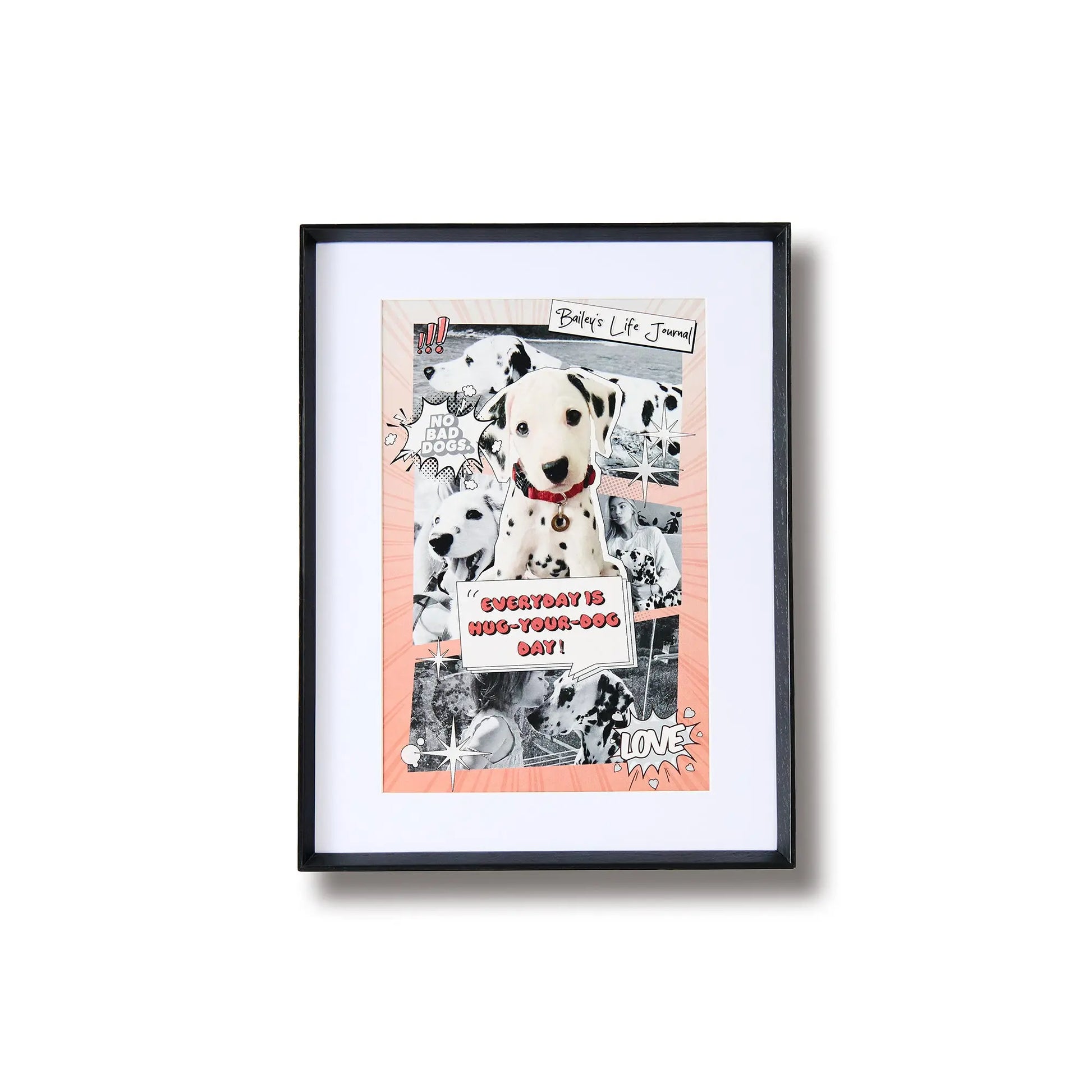 Minimalist Series - Black Frame Lines - 10x15 Framzoo