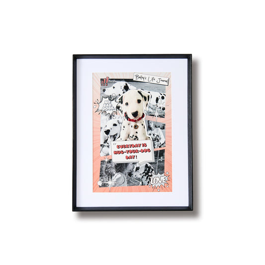 Minimalist Series - Black Frame Lines - 10x15