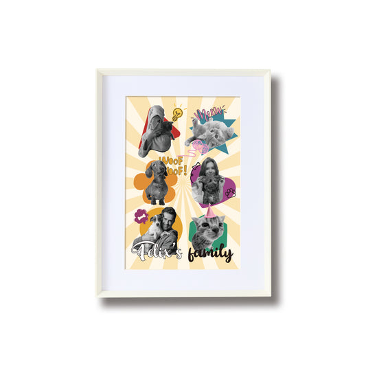 Minimalist Series - White Frame Lines - 10x15