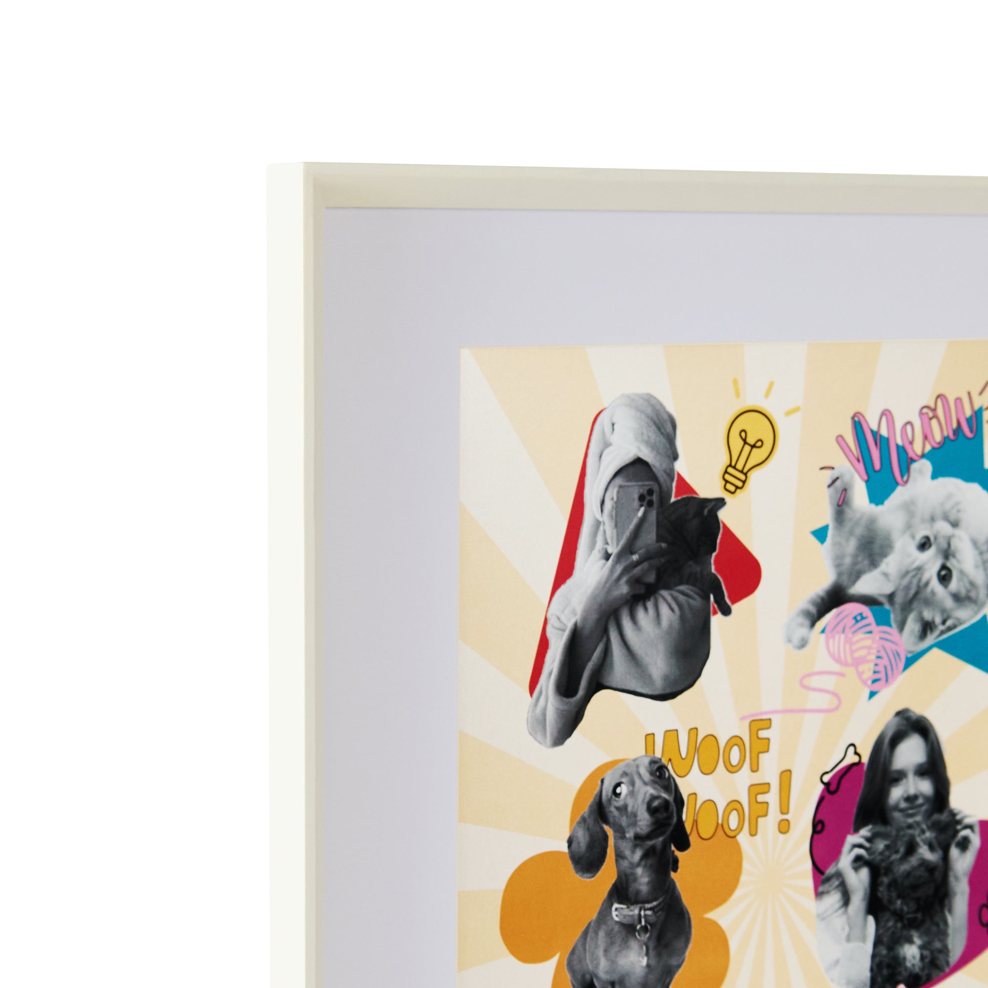 Minimalist Series - White Frame Lines - 10x15