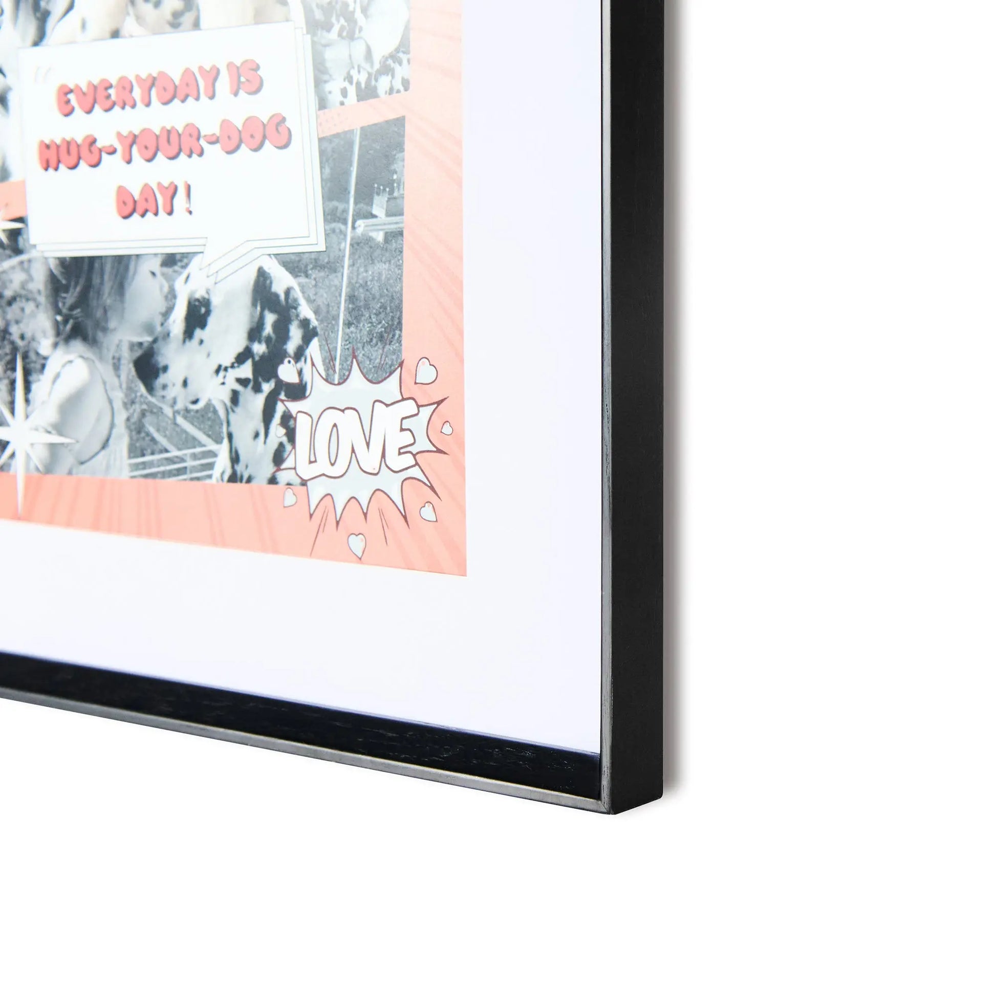 Minimalist Series - Black Frame Lines - 10x15 Framzoo