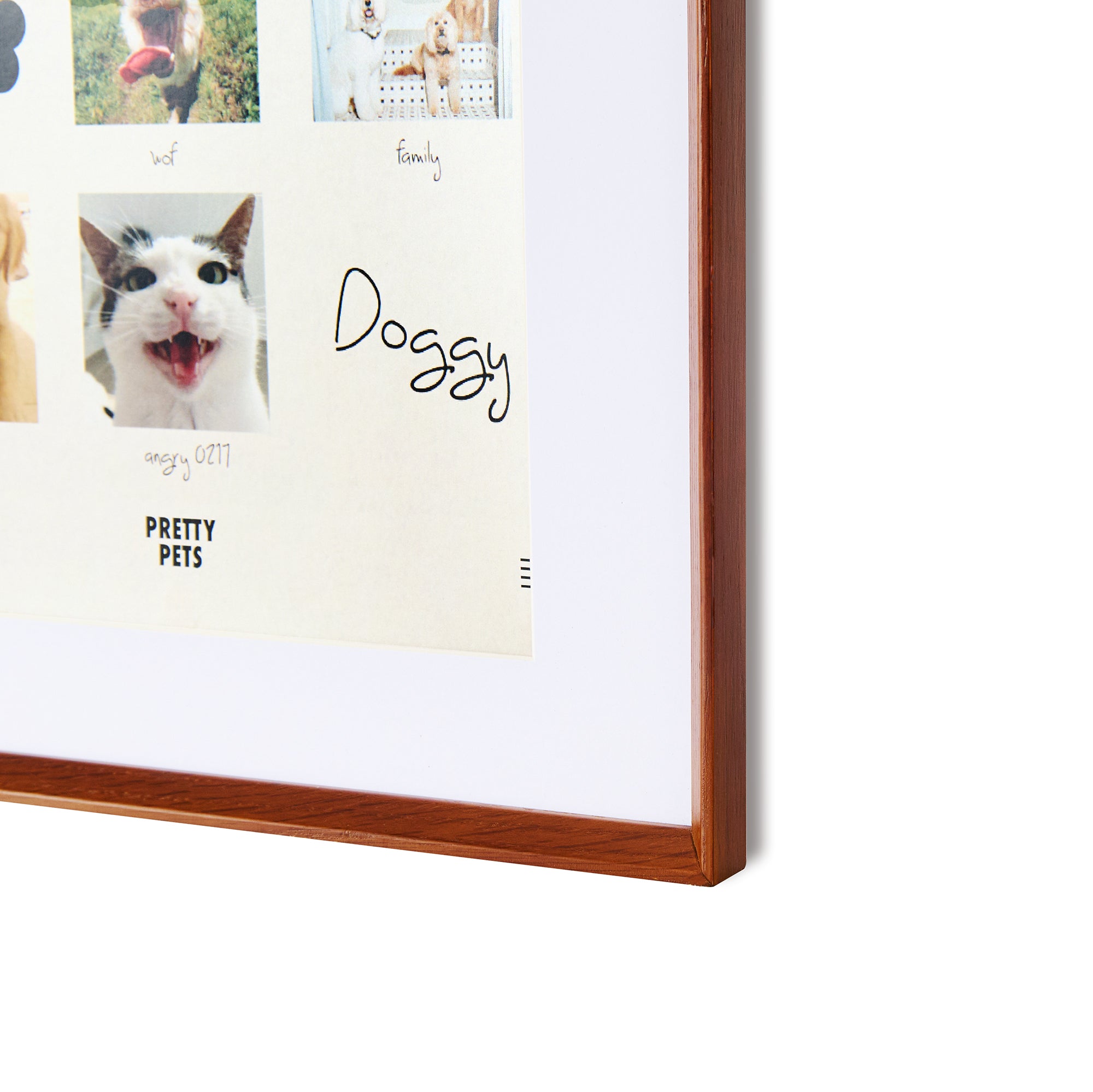 Minimalist Series - Natural wood color - 10x15