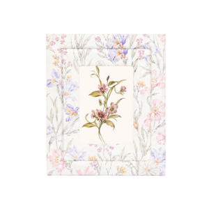 Lavender & Blush Floral Frame