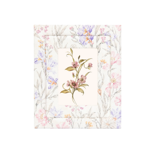 Lavender & Blush Floral Frame