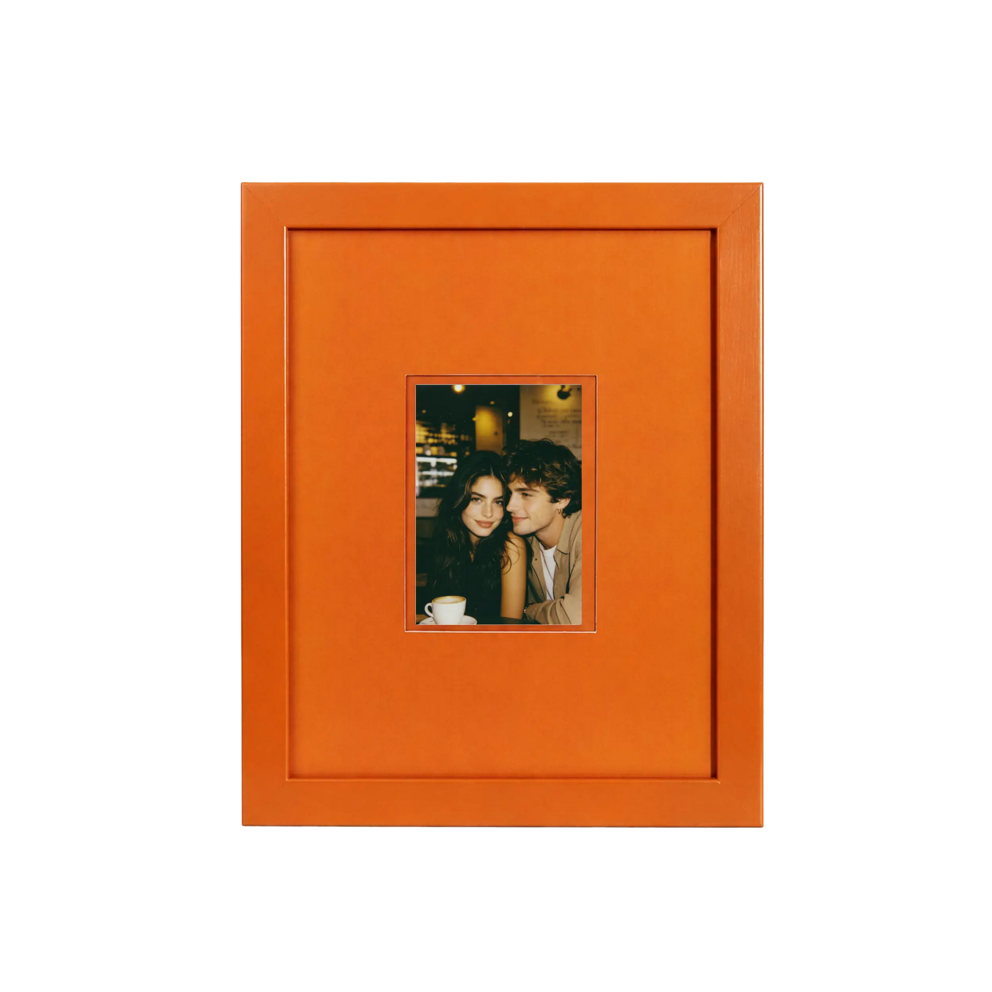 The Bold Amber Frame
