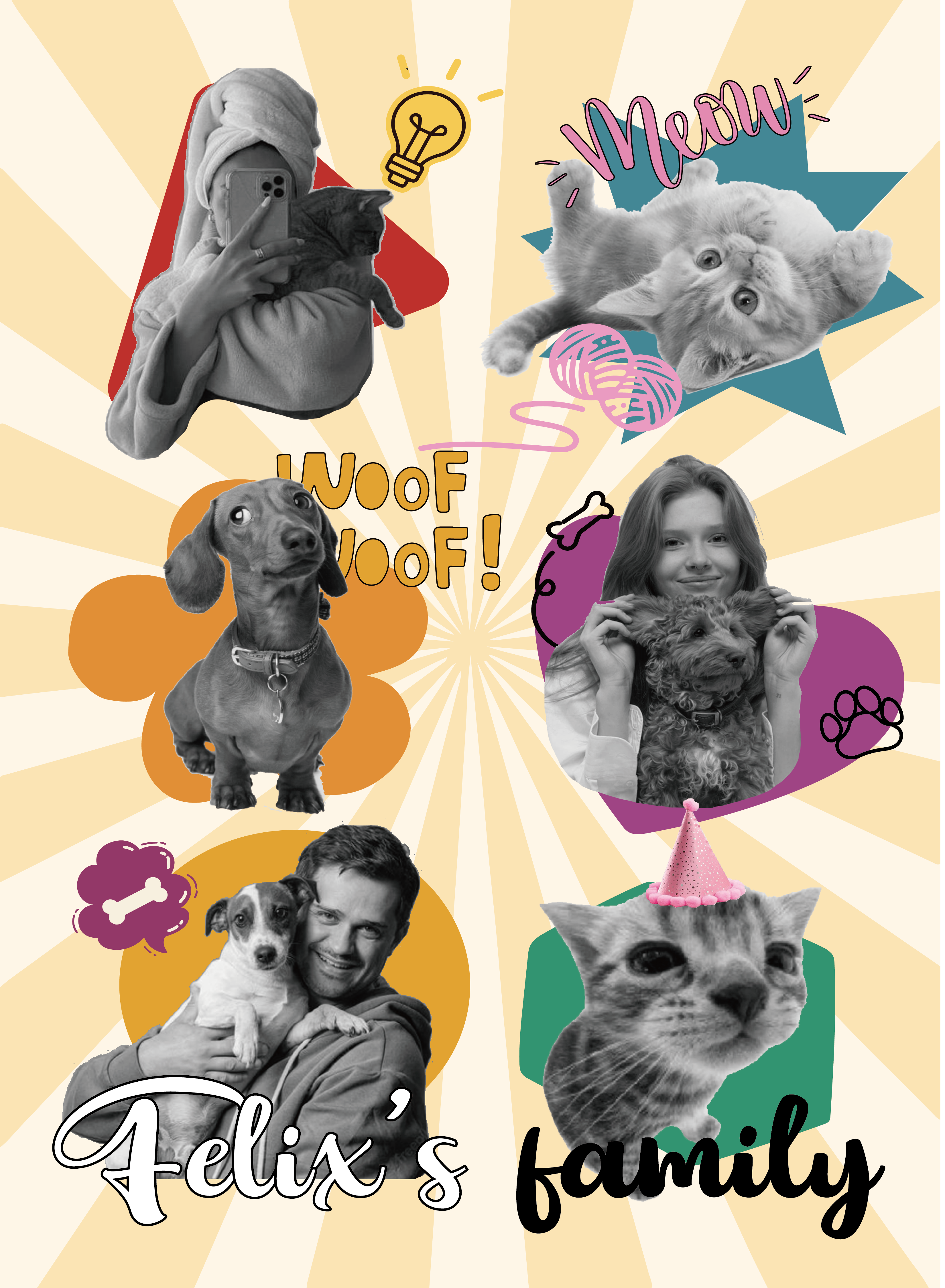 Minimalist Series - White Frame Lines - 10x15