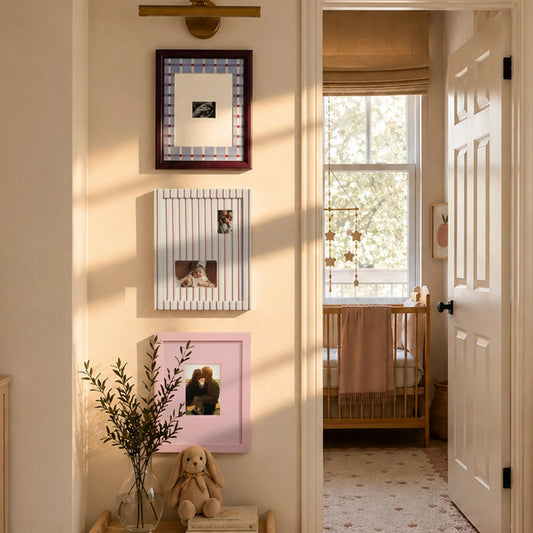 Rainbow Frame Vertical Photo Wall