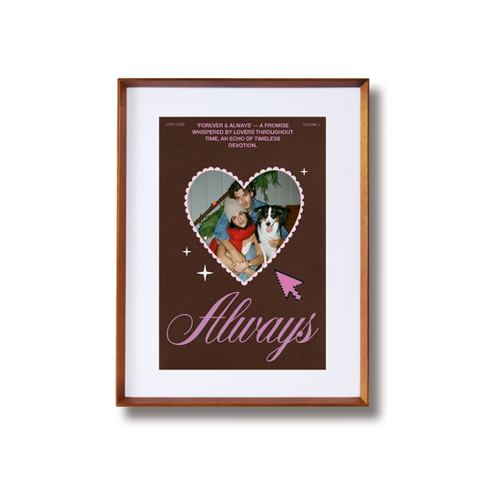 Reddish-brown love-themed single image-10x15